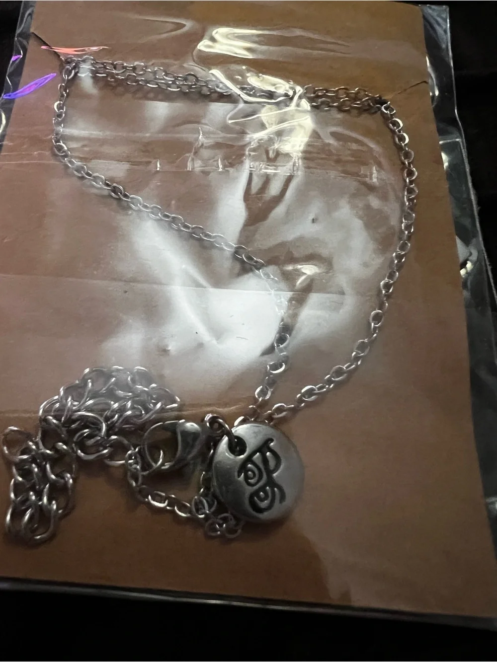 Plunder Square Pendant Necklaces in Gold and Silver
